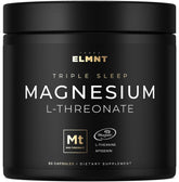 ELMNT Triple Sleep Magnesium L-Threonate bottle label